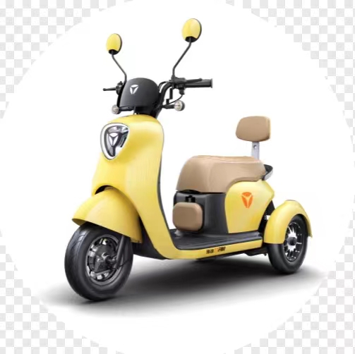 雅迪冠能A7電動車休閑三輪車接送孩子代步車新國標(biāo)可上牌超長續(xù)航